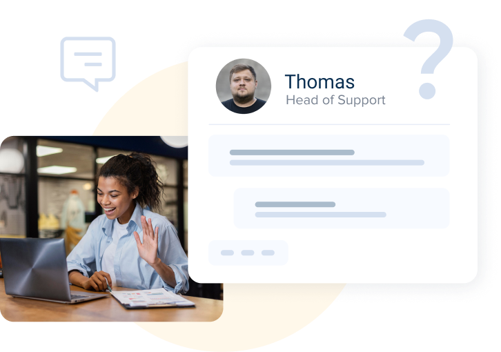 Live chat image