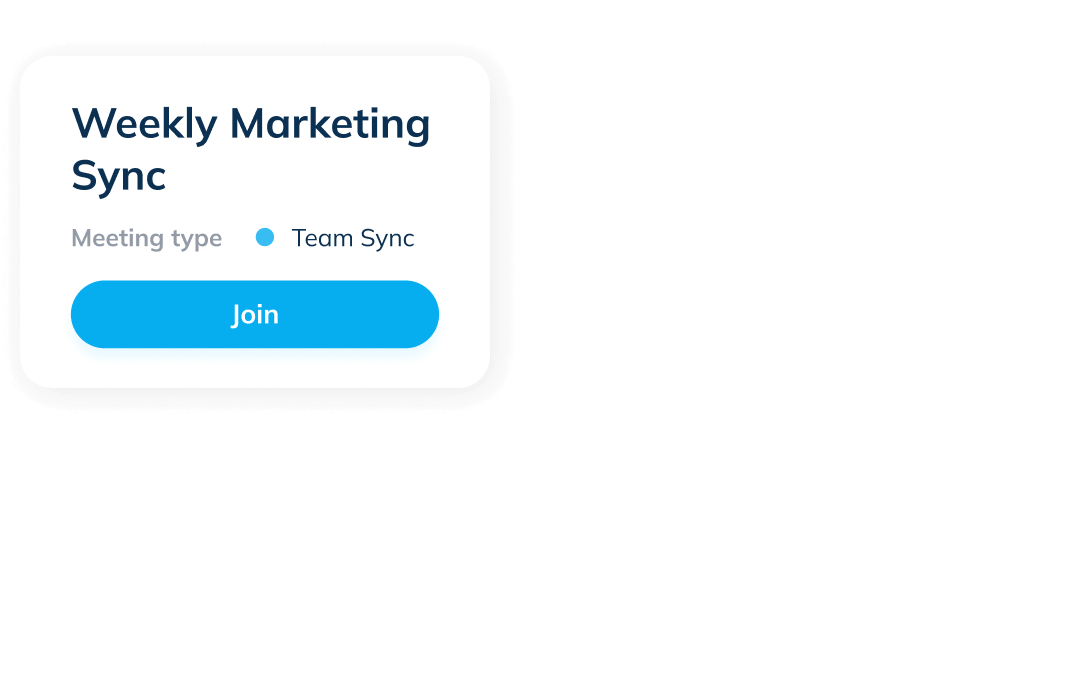 Recurring meetings part 1