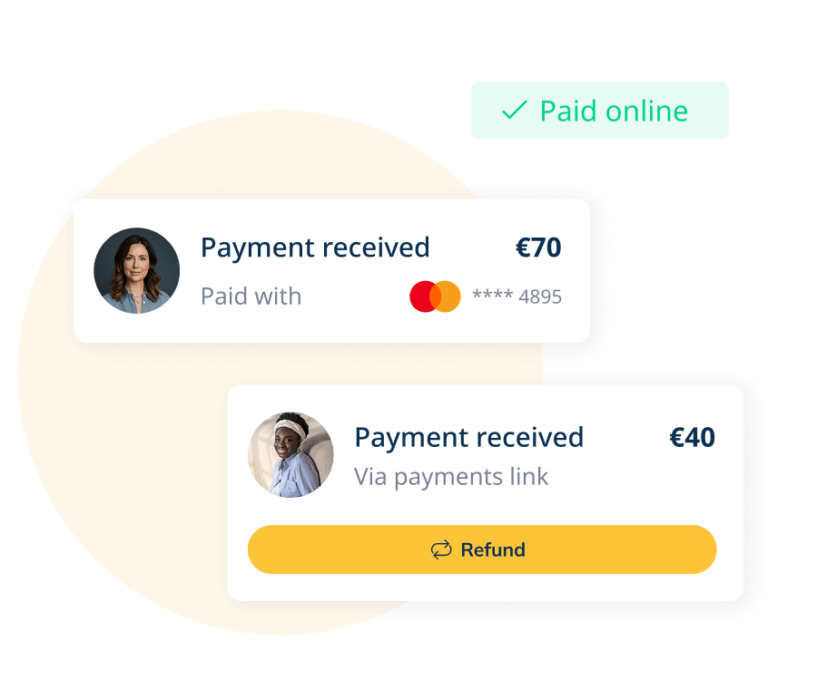 Payment widgets example